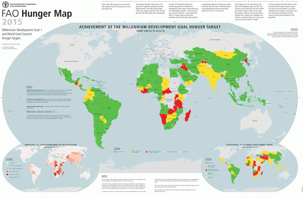 FAO Hunger Map